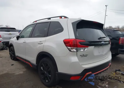 2022 Subaru Forester Sport из США, поврежденный, VIN JF2SKAJC4NH422560